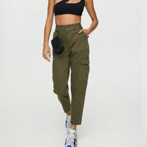 Aritzia TNA Williamsburg Pants in *BEIGE*